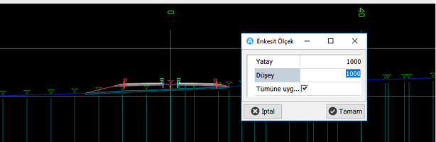 Enkesit Ölçek Tekil