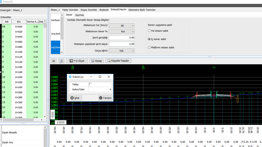 Enkesit Ölçek Toplu